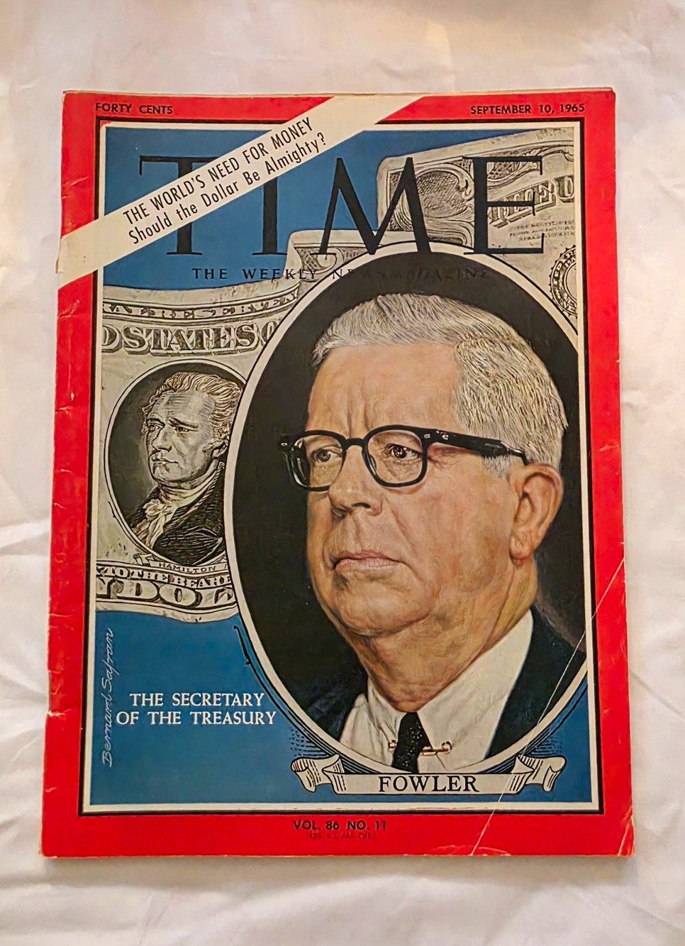 TIME Magazine Sept 10 1965 Vol 86 No 11 Illustrated, United States Economy